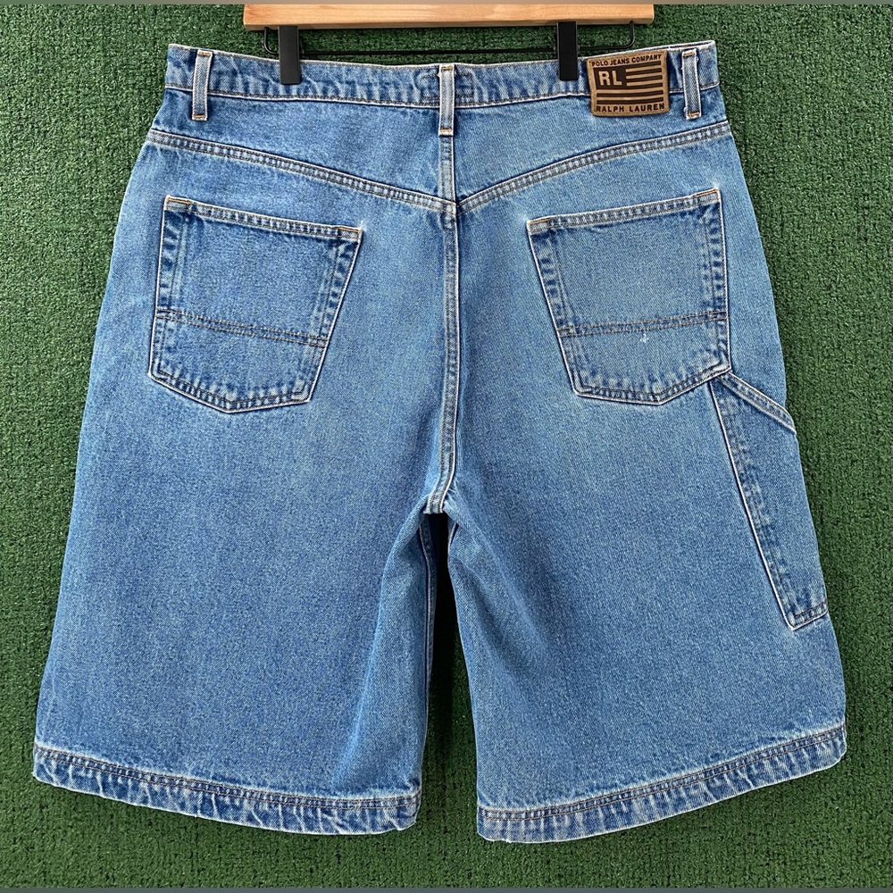 Vintage 90’s Polo Jeans Co. Ralph Lauren Denim Jean Shorts Jorts Men’s Size 36